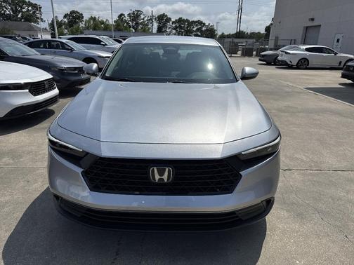 Solar Silver Metallic 2026 Honda Accord LX