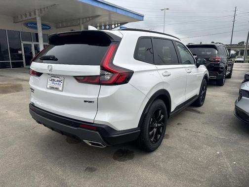 Platinum White Pearl 2026 Honda CR-V Hybrid Sport-L