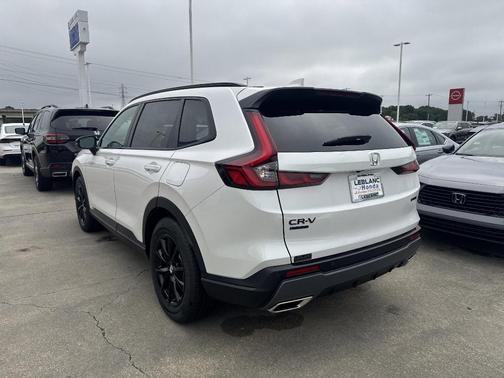 Platinum White Pearl 2026 Honda CR-V Hybrid Sport-L