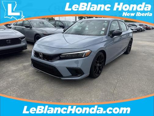 Gray 2024 Honda Civic Sport
