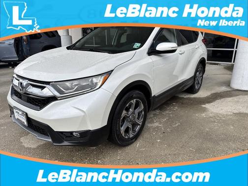 White 2017 Honda CR-V EX