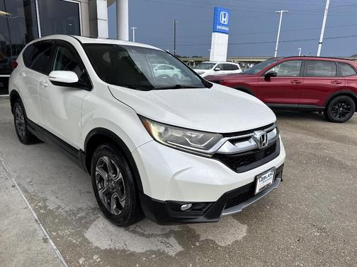 White 2017 Honda CR-V EX