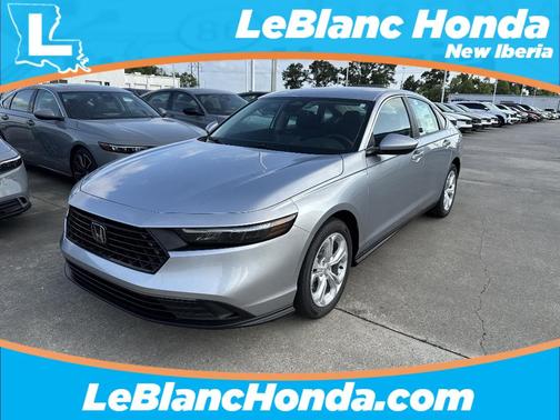 Solar Silver Metallic 2026 Honda Accord LX