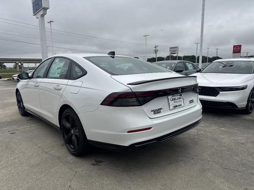 Platinum White Pearl 2026 Honda Accord Hybrid Sport-L