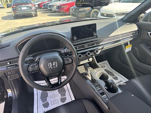 Crystal Black Pearl 2025 Honda Civic Hybrid Sport