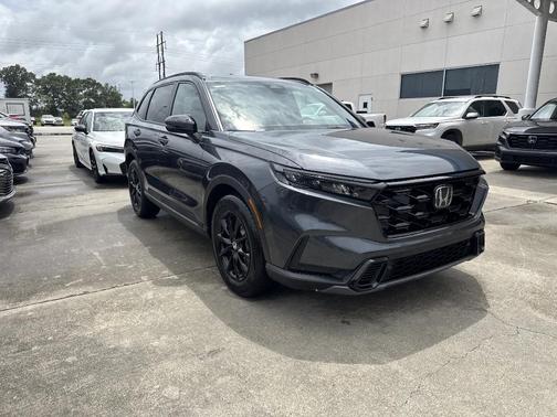 Meteorite Gray Metallic 2026 Honda CR-V Hybrid Sport-L