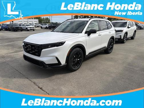 Platinum White Pearl 2026 Honda CR-V Hybrid Sport-L