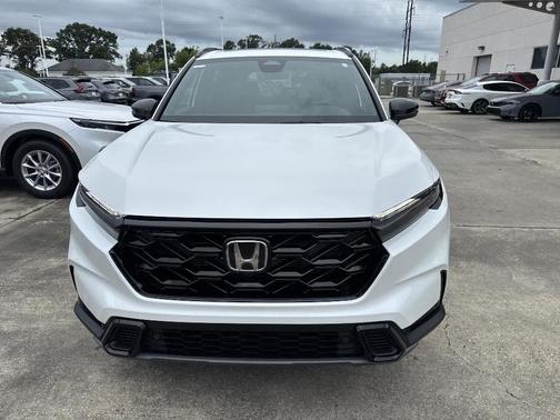 Platinum White Pearl 2026 Honda CR-V Hybrid Sport-L