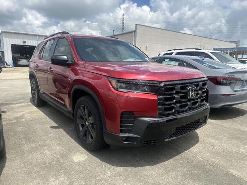 Radiant Red Metallic 2026 Honda Pilot Sport