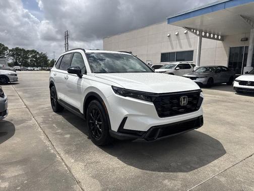 Platinum White Pearl 2026 Honda CR-V Hybrid Sport