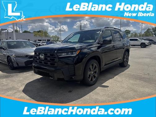 Crystal Black Pearl 2026 Honda Pilot Sport