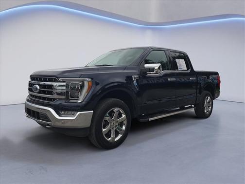 Antimatter Blue Metallic 2022 Ford F-150 Lariat
