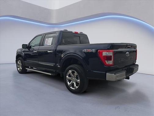 Antimatter Blue Metallic 2022 Ford F-150 Lariat