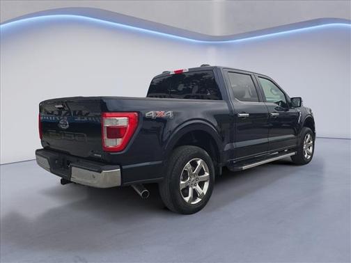 Antimatter Blue Metallic 2022 Ford F-150 Lariat