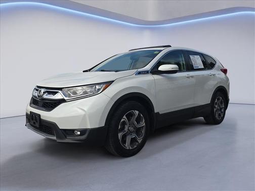 Platinum White Pearl 2019 Honda CR-V EX-L