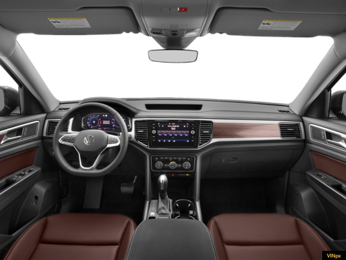 Platinum Gray Metallic 2021 Volkswagen Atlas 3.6L SEL