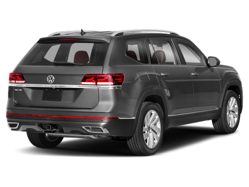Platinum Gray Metallic 2021 Volkswagen Atlas 3.6L SEL