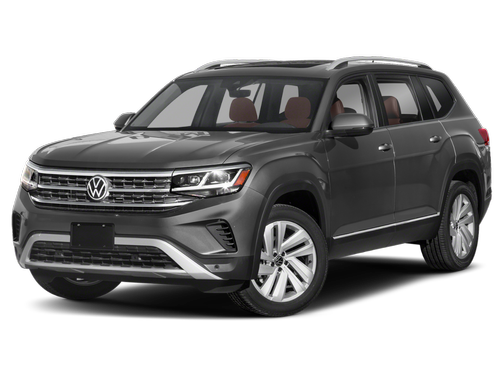 Platinum Gray Metallic 2021 Volkswagen Atlas 3.6L SEL