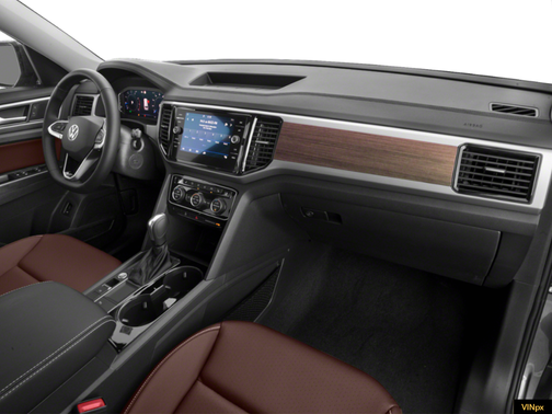Platinum Gray Metallic 2021 Volkswagen Atlas 3.6L SEL