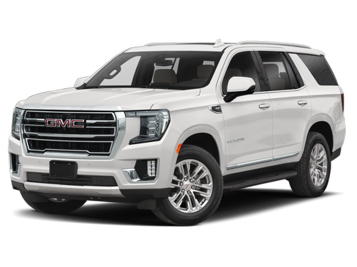 Summit White 2021 GMC Yukon SLT