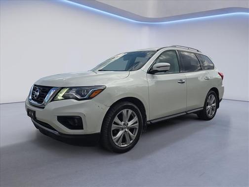 Pearl White 2018 Nissan Pathfinder SL