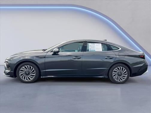Portofino Gray 2024 Hyundai SONATA Hybrid Limited