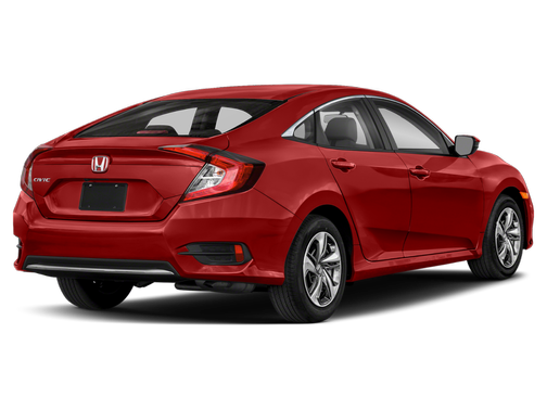 Rally Red 2021 Honda Civic LX