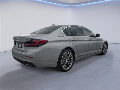 Glacier Silver Metallic 2021 BMW 530 xDrive
