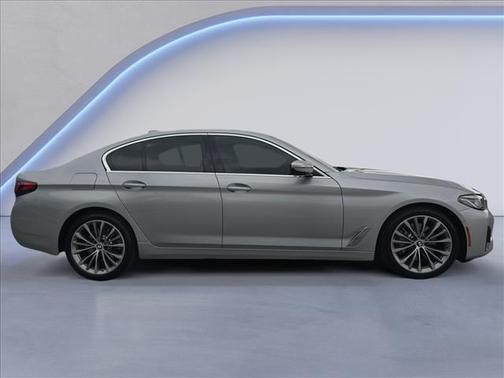 Glacier Silver Metallic 2021 BMW 530 xDrive