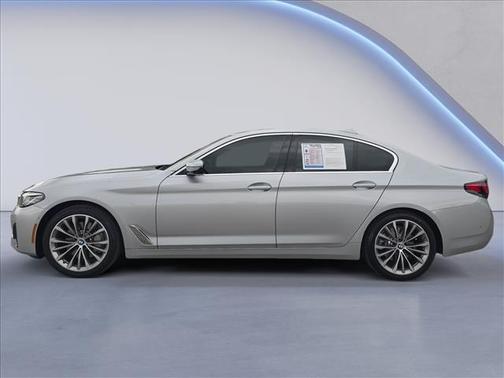 Glacier Silver Metallic 2021 BMW 530 xDrive
