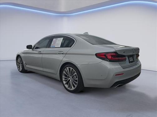 Glacier Silver Metallic 2021 BMW 530 xDrive