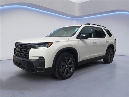 Platinum White Pearl 2026 Honda Pilot Sport