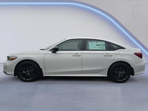 Platinum White Pearl 2026 Honda Civic Sport