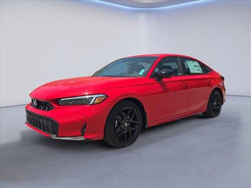 Rallye Red 2026 Honda Civic Hybrid Sport