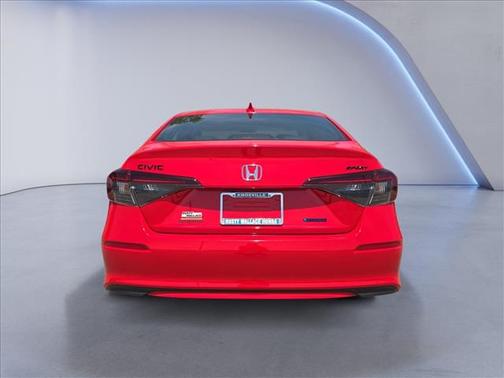 Rallye Red 2026 Honda Civic Hybrid Sport