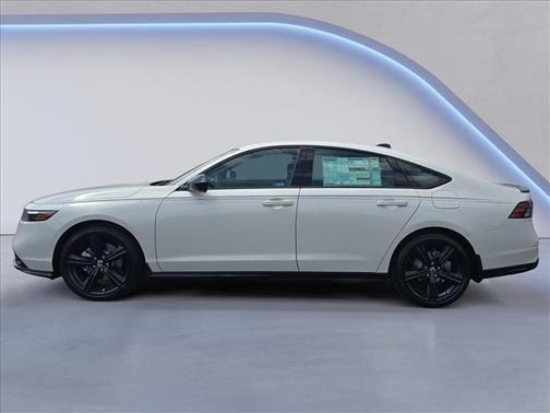 Platinum White Pearl 2026 Honda Accord Hybrid Sport-L