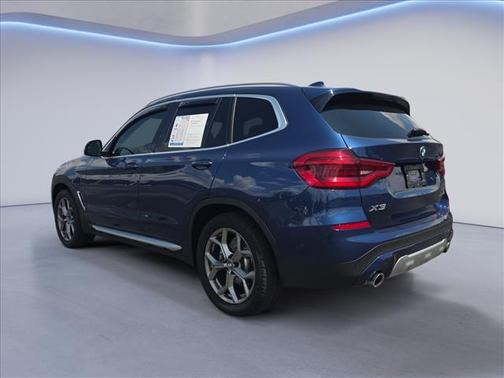 Phytonic Blue Metallic 2021 BMW X3 xDrive30i