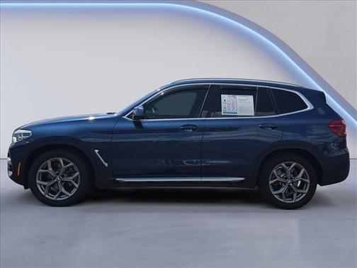Phytonic Blue Metallic 2021 BMW X3 xDrive30i