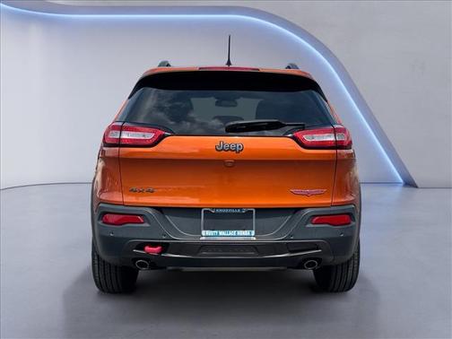 Mango Tango Pearlcoat 2015 Jeep Cherokee Trailhawk