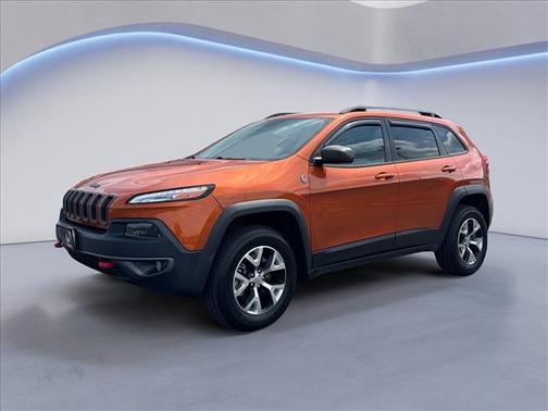 Mango Tango Pearlcoat 2015 Jeep Cherokee Trailhawk