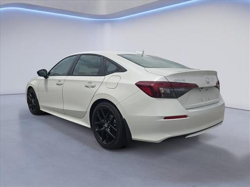 Platinum White Pearl 2025 Honda Civic Sport