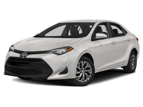 Super White 2019 Toyota Corolla LE