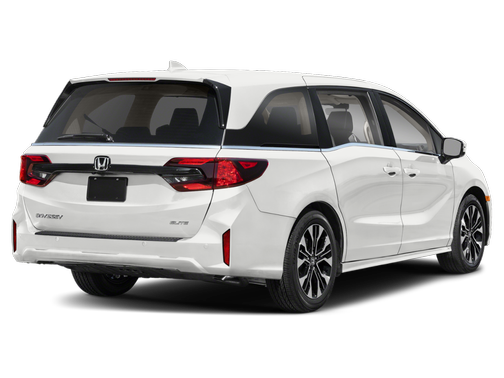 Platinum White Pearl 2025 Honda Odyssey Elite
