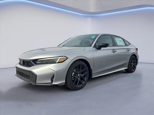 Solar Silver Metallic 2026 Honda Civic Sport