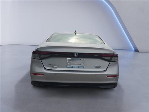 Solar Silver Metallic 2026 Honda Accord Hybrid Touring
