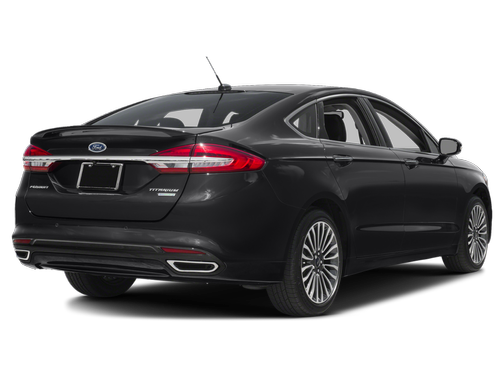 Shadow Black 2018 Ford Fusion Titanium
