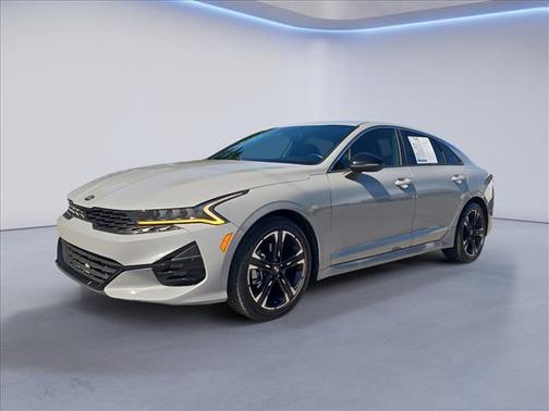 Wolf Gray 2021 Kia K5 GT-Line