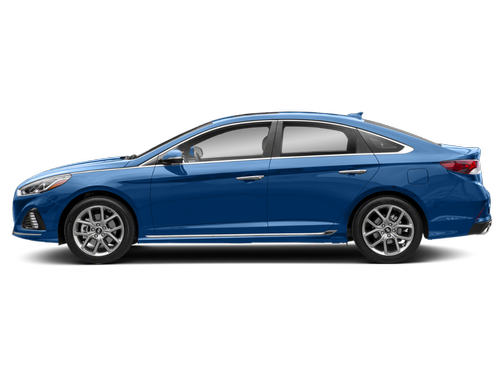 Electric Blue 2018 Hyundai SONATA Sport+