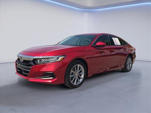 Radiant Red Metallic 2021 Honda Accord LX 1.5T