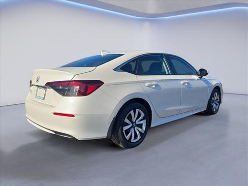 Platinum White Pearl 2026 Honda Civic LX